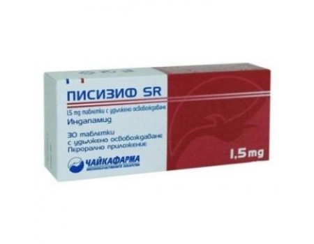 Pisizif SR 1,5 mg. 30 tablets